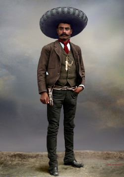 quebonitocielo:  klimbims:   	Emiliano Zapata by klimbims   