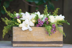 dulceetdecorus:   DIY: Flower Vase From A Tissue Box