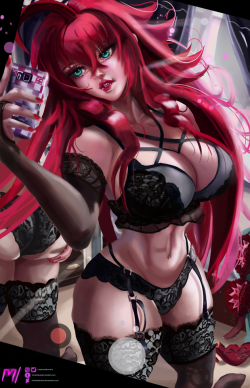 miraihikariart:  Rias Gremory! <3Highschool DxDMy first kind