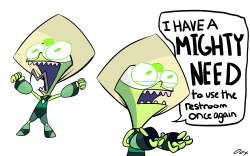 I have my money on Peridot being an Invader Zim reference and