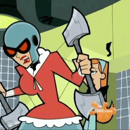 ck-blogs-stuff:   Danny Phantom: The Fright Before Christmas  Essentially, every Maddie Fenton fans can be summed up by Jack’s ending line there XP 