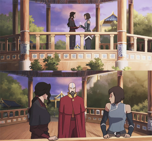 avatarparallels:KORRASAMI + Interrupted by the Gaang’s kids. 🙃