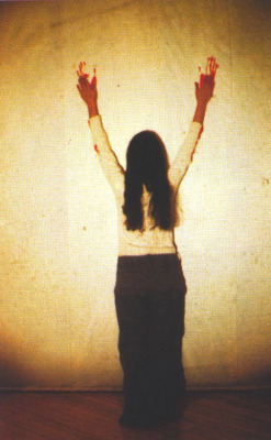 phytos:  Ana Mendieta - Body Tracks, 1974