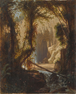 laclefdescoeurs:Die Guácharo-Höhle in Venezuela, 1873, Ferdinand