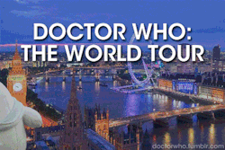doctorwho:  ANNOUNCING. DOCTOR WHO: THE WORLD TOUR  BBC AMERICA