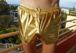 mrshorts:  AMERICAN APPAREL SHINY NYLON GLANZ SHORTS 