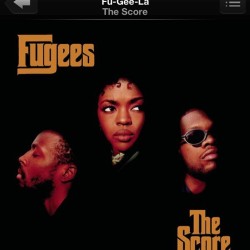 Gun by my side just incase I gotta run. #fugees #thescore #igrewuponthisshit