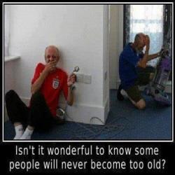 Ya… you KNOW this is gonna be me in 40-50 years.  You