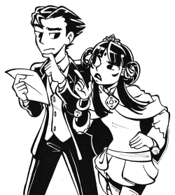 buttlerina: Inktober Week 2: Fandoms; Day 10: Ace Attorney i