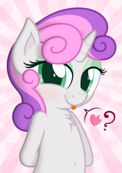 theponyartcollection:  Sweetie Belle #1 by *ZuTheSkunk  Cutefillyiscute.