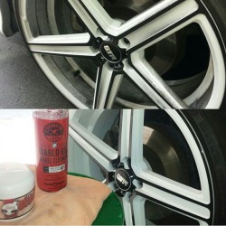 chemicalguys:  Huge difference..!!!! CHEMICAL GUYS DIABLO WHEEL
