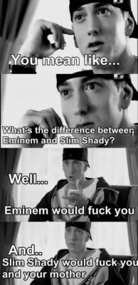 dxus:  Ooooh eminem :)
