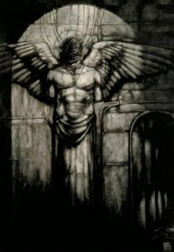 buffalo-divine-eden-no7:  Angel in the Subway by John U. Abrahamson