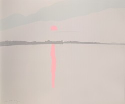 vjeranski:  Alex KatzSunset: Lake Wesserunsett 1, 1972Screenprint