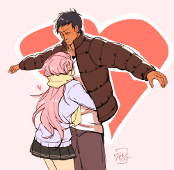 wasabu:ahomine’s puffy jacket gets all the love