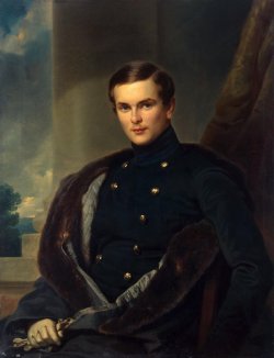 history-of-fashion:  1850   Franz   Krüger - Portrait of Fersen(State