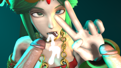 runneysfm:    SeekSeer requested an ahegao Palutena. Im pretty