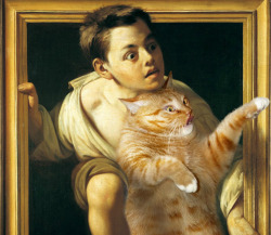 New Post has been published on http://bonafidepanda.com/classic-art-works-redefined-purr-fectly/Classic