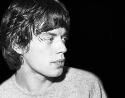 soundsof71:  Mick Jagger in his dressing room at the Gaumont