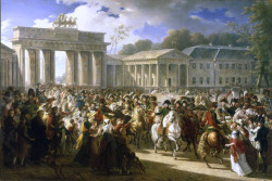 Napoleon in Berlin  27 october  1806 - Charles Meynier 