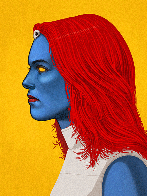 astonishingx:  X-MenÂ PortraitsÂ by Mike Mitchell - Part I (organized as a versus game by me) 