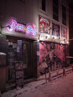 tumult:  大雪の秋葉原。Snowstorm in Akihabara. 2014-02-08