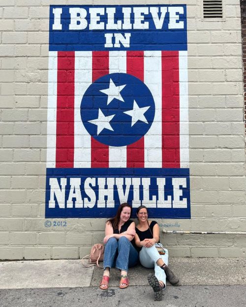 <p>So proud to have taken my very first #nashvillemurals pic with one of my favorites, @natalieraedilla. We spent the next few blocks discussing what it means to “believe in Nashville.”</p>

<p>#fiddlechicks  (at 12 South)<br/>
<a href="https://www.instagram.com/p/CbOcBxaLrZj/?utm_medium=tumblr">https://www.instagram.com/p/CbOcBxaLrZj/?utm_medium=tumblr</a></p>