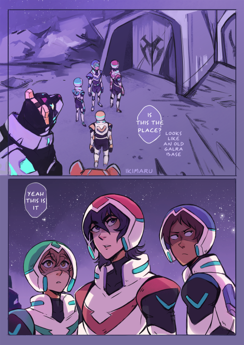 eyy at last posting that new klance comic I mentioned a while