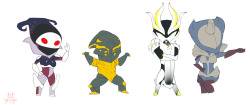 Chibi Warframes!