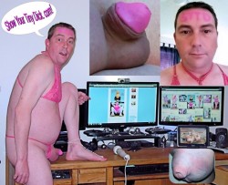 freakden:  Becoming a Sissy Fan Girl for SYTD!   how’s my pee