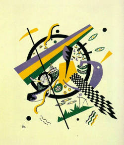 artist-kandinsky:  Small worlds IV, 1922, Wassily KandinskyMedium: