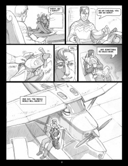 Trying my hand at comics again - by Ratbatgah that little planegirl