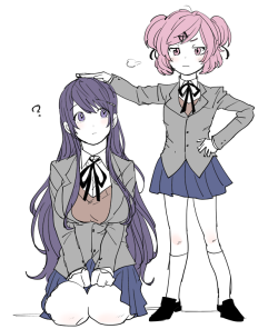 ma2ereki: DDLC🖋  Yuri & Natsuki 