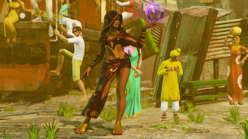 dacommissioner2k15: Tried out Menat for tonight. She’s definitely going to require me to learn a new way to play on pad, but with a character design like that….I will power through!! 