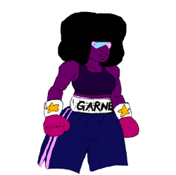 uyusoge:  These are drawings of boxer Garnet, Rose Quartz/Garnet,