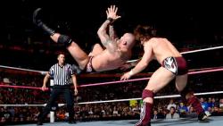 rwfan11:  Orton and Bryan …wish I had the ref’s view! 