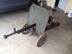 gunrunnerhell:  Finally… My Dushka finally has its carriage.