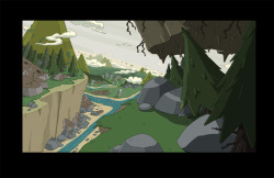 selected backgrounds from Blade of Grass art director - Nick