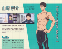 donamoeba: [Translation] Free!DF Starter Book Character Profile: