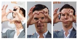 cumberbunny21:  The evolution of the heart shape. By Benedict