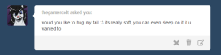 asksweetdisaster:  I’ve never seen a tail poofier then mine