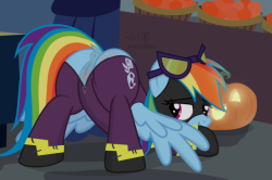 Happy Nightmare Night 2017 ! ~Have some Shadowbolt Dashie. <3NSFW