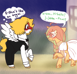 askscribblesstyal:  Masquerade Ball Response to this  They had