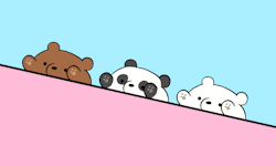 childoftheloom:   ♪ We’ll be There! - We Bare Bears  Bongo