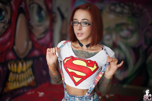 Janesinner - â€œLet Me Save You !â€ - www.SuicideGirls.comJanesinner on the web : instagram / SG Profile / Esty Shop .â€œThis world needs a new hero - a hero who’s gonna save it… naked! :)â€If you are a Suicide Girls Member, you can see