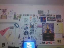 So, tumblr, do I take down my wall of stuff or don’t I?