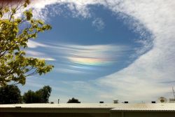  The Fallstreak Hole, or hole punch cloud, occurs when part of