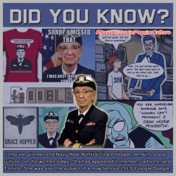 navyhistory:  Grace Hopper is awesome. 