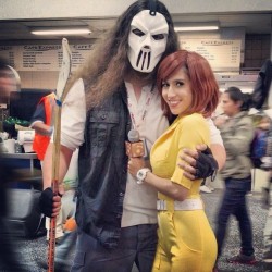 I found my Casey Jones. @kylossus (at San Diego Comic-Con 2013)