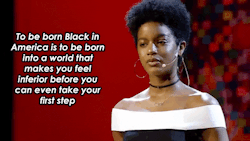black-to-the-bones:    Model Ebonee Davis Skewers Racism In Fashion